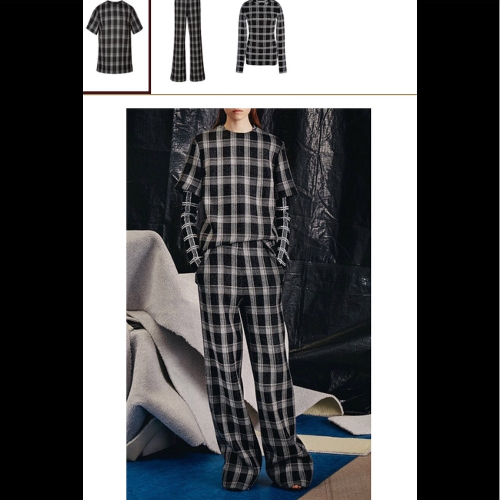 Proenza Schouler pants and shirt size 2